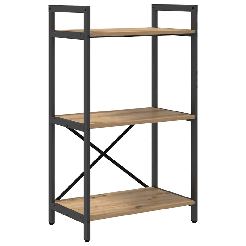 Boekenkast Artisan Eiken 56 x 34 x 96 cm Bewerkt hout