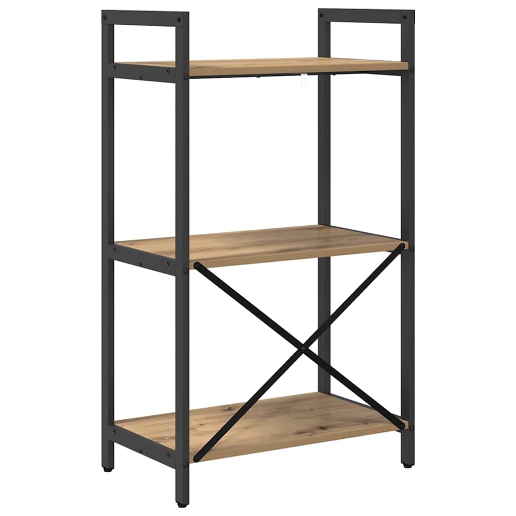 Boekenkast Artisan Eiken 56 x 34 x 96 cm Bewerkt hout