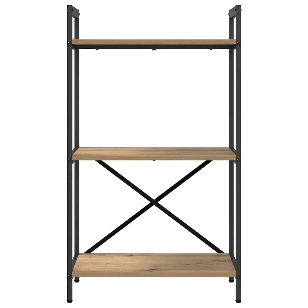 Boekenkast Artisan Eiken 56 x 34 x 96 cm Bewerkt hout