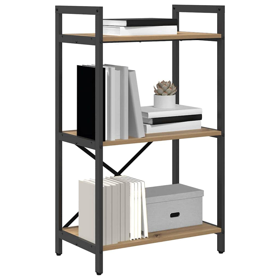 Boekenkast Artisan Eiken 56 x 34 x 96 cm Bewerkt hout