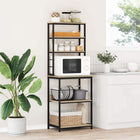 Kitchen Shelf Sonoma Oak 60 x 40 x 168 cm Engineered Wood