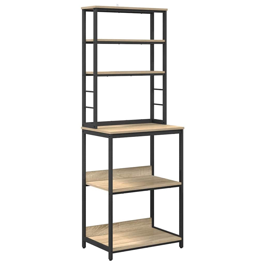 Keukenplank Sonoma Eiken 60 x 40 x 168 cm Bewerkt hout