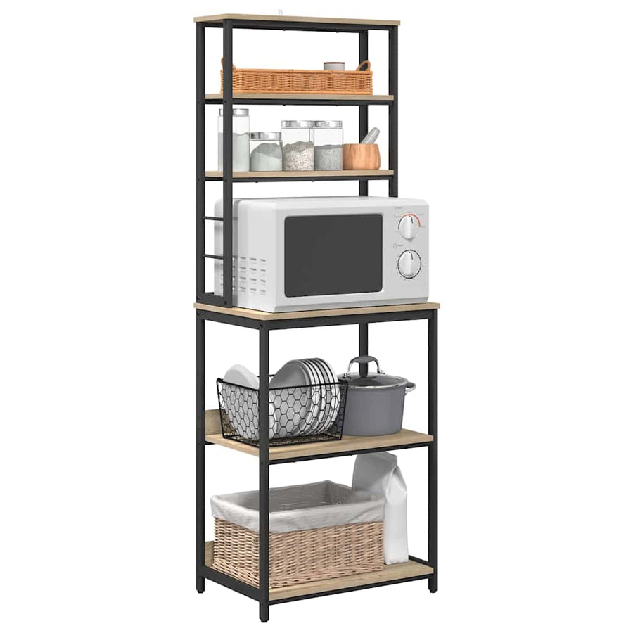 Keukenplank Sonoma Eiken 60 x 40 x 168 cm Bewerkt hout