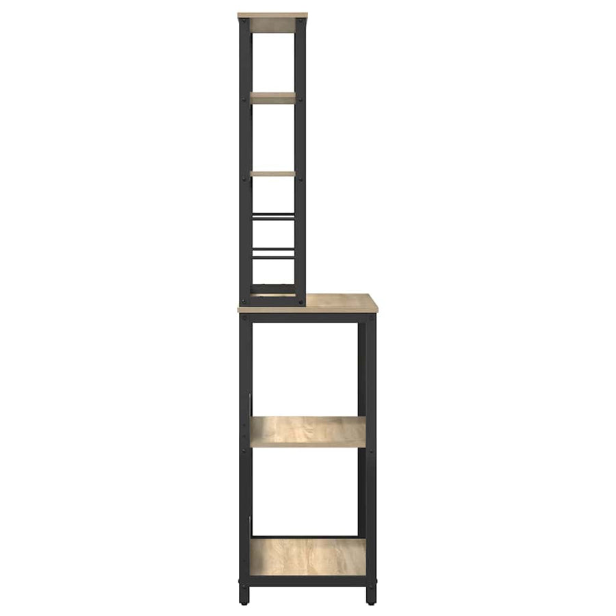Keukenplank Sonoma Eiken 60 x 40 x 168 cm Bewerkt hout