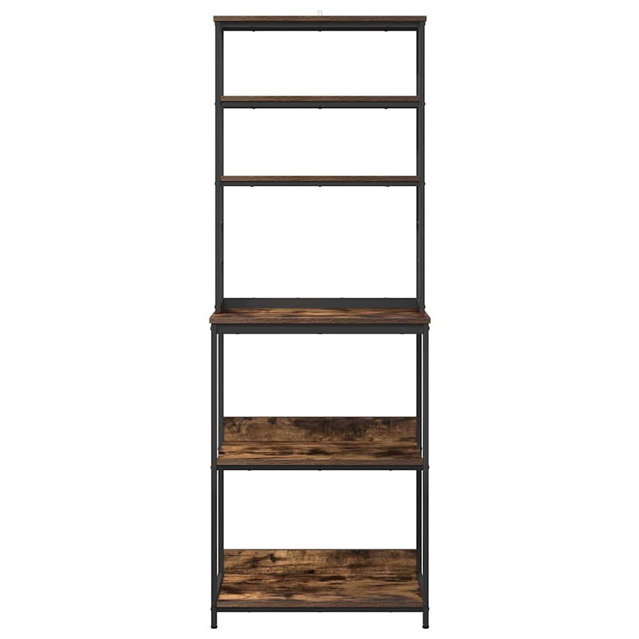 Keukenplank Gerookt eiken 60 x 40 x 168 cm Bewerkt hout