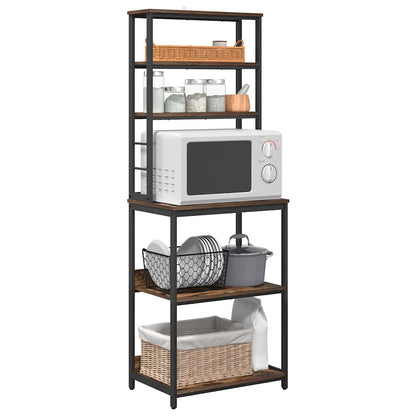 Keukenplank Gerookt eiken 60 x 40 x 168 cm Bewerkt hout