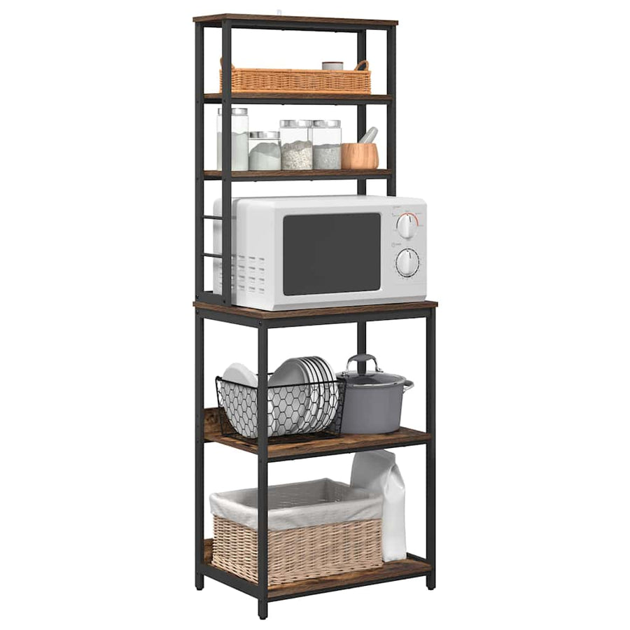 Keukenplank Gerookt eiken 60 x 40 x 168 cm Bewerkt hout