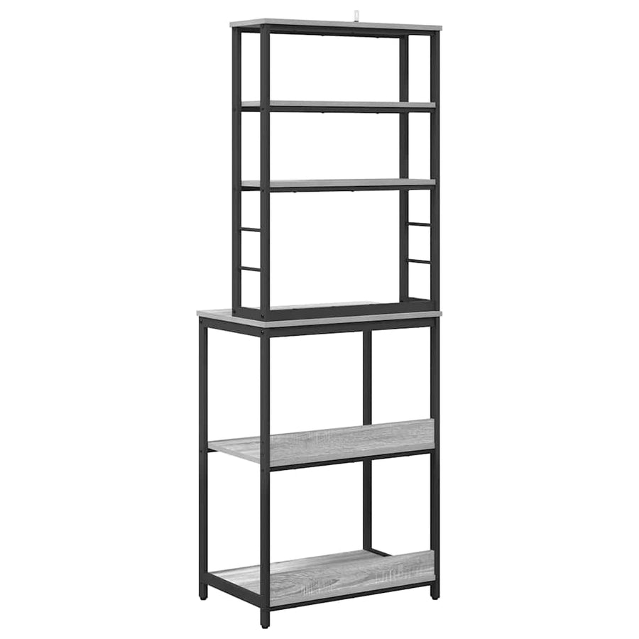 Keukenplank Grijs Sonoma 60 x 40 x 168 cm Bewerkt hout