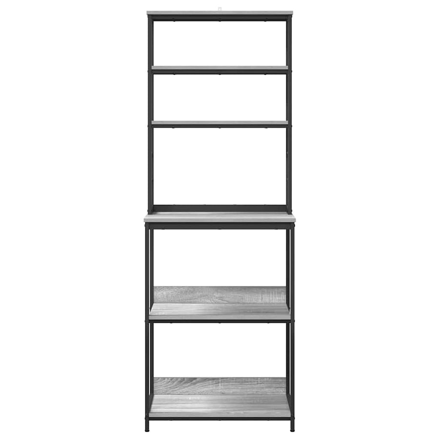Keukenplank Grijs Sonoma 60 x 40 x 168 cm Bewerkt hout