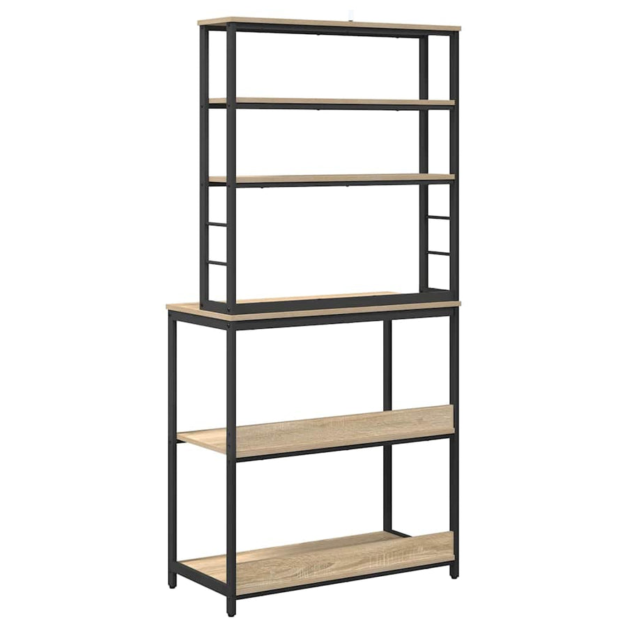 Keukenplank Sonoma Eiken 80 x 40 x 168 cm Bewerkt hout