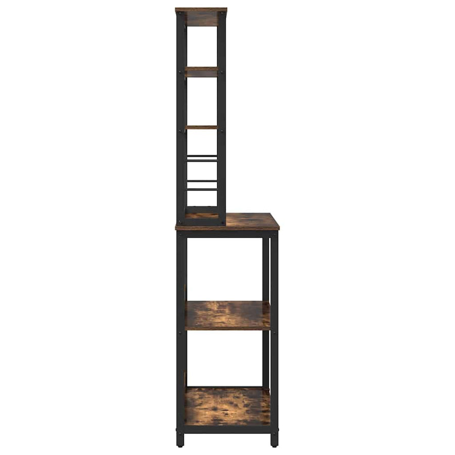 Keukenplank Gerookt eiken 80 x 40 x 168 cm Bewerkt hout
