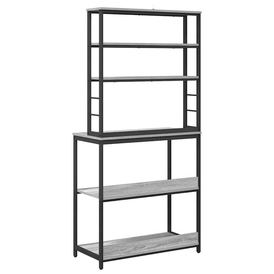 Keukenplank Grijs Sonoma 80 x 40 x 168 cm Bewerkt hout