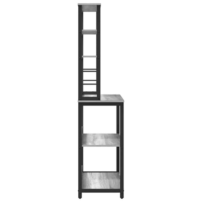 Keukenplank Grijs Sonoma 80 x 40 x 168 cm Bewerkt hout
