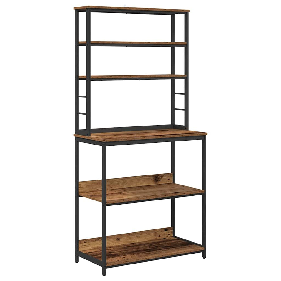 Keukenplank Oud Hout 80 x 40 x 168 cm Bewerkt hout