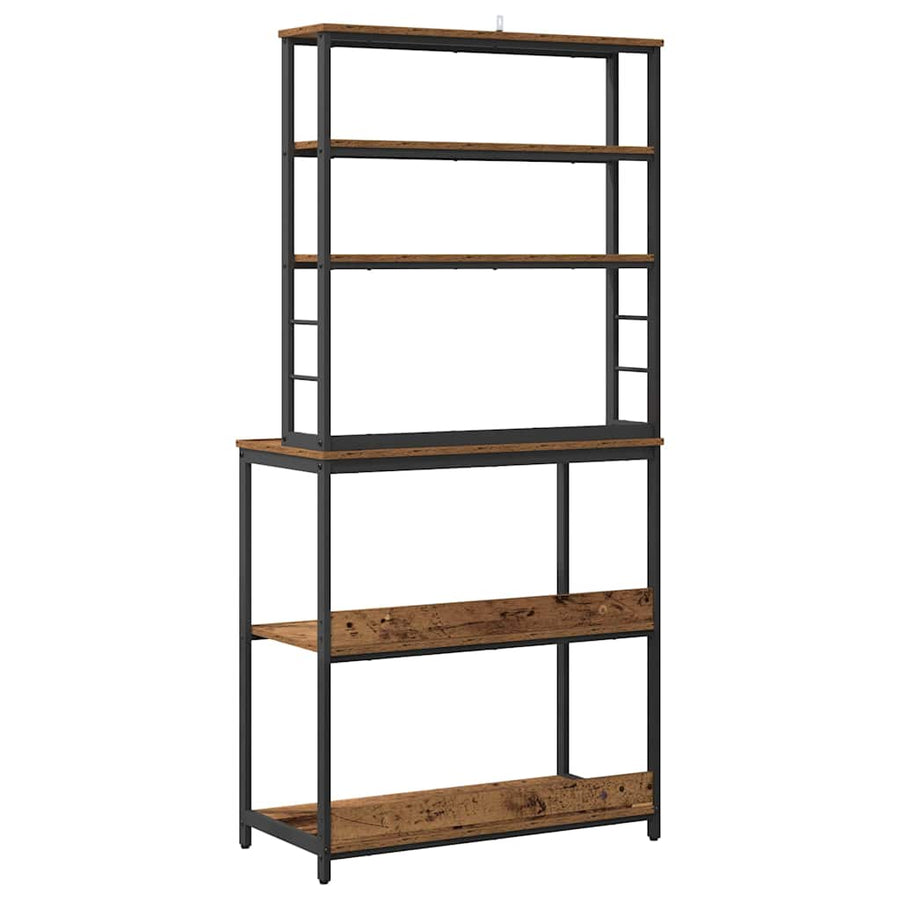 Keukenplank Oud Hout 80 x 40 x 168 cm Bewerkt hout