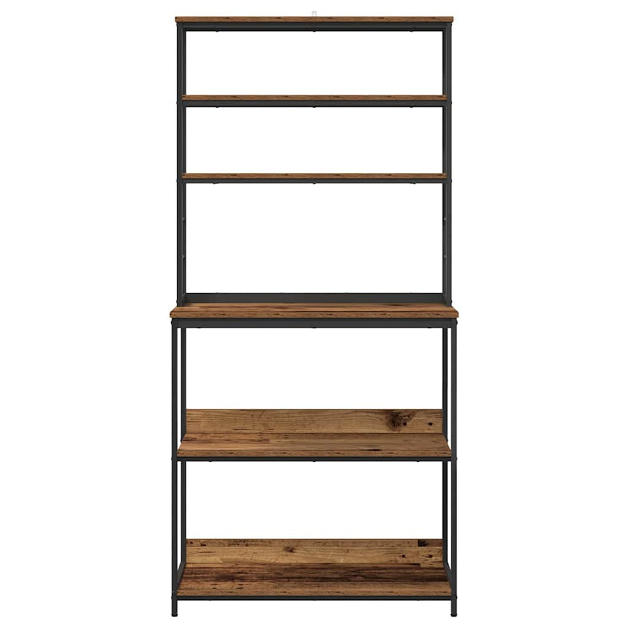 Keukenplank Oud Hout 80 x 40 x 168 cm Bewerkt hout