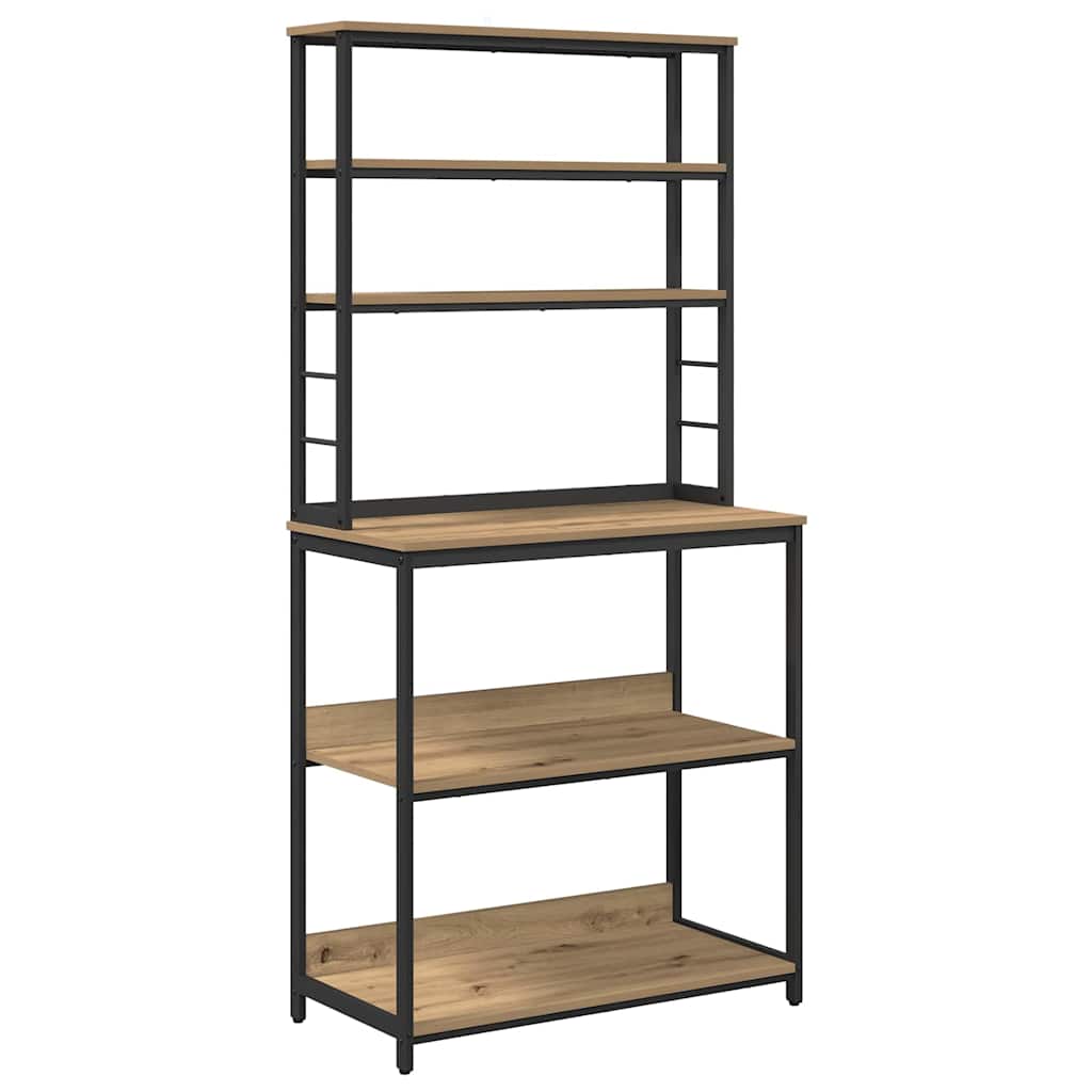 Keukenplank Artisan Eiken 80 x 40 x 168 cm Bewerkt hout