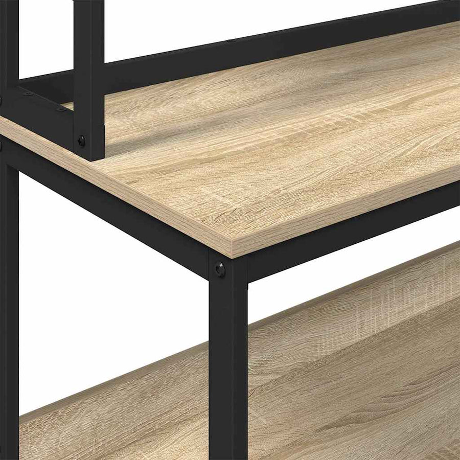 Keukenplank Sonoma Eiken 100 x 40 x 168 cm Bewerkt hout