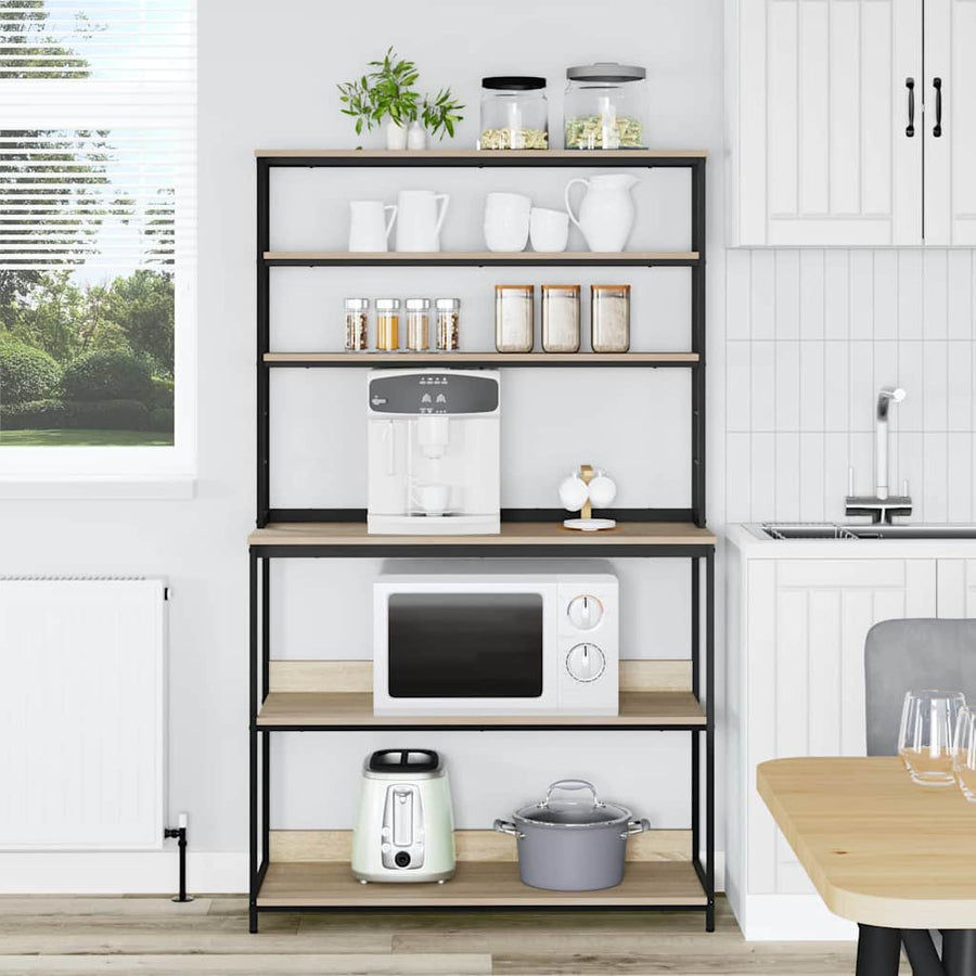 Keukenplank Sonoma Eiken 100 x 40 x 168 cm Bewerkt hout