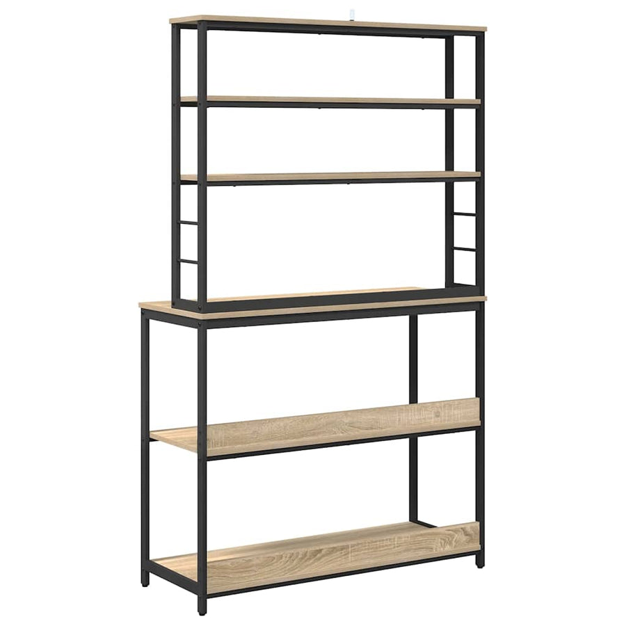 Keukenplank Sonoma Eiken 100 x 40 x 168 cm Bewerkt hout