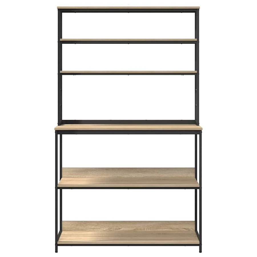 Keukenplank Sonoma Eiken 100 x 40 x 168 cm Bewerkt hout