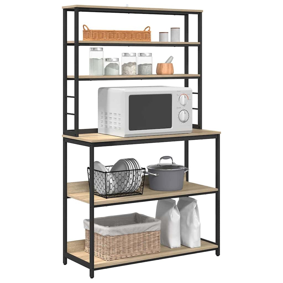 Keukenplank Sonoma Eiken 100 x 40 x 168 cm Bewerkt hout