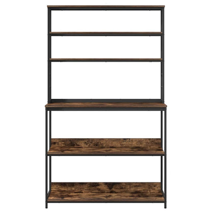 Keukenplank Gerookt eiken 100 x 40 x 168 cm Bewerkt hout