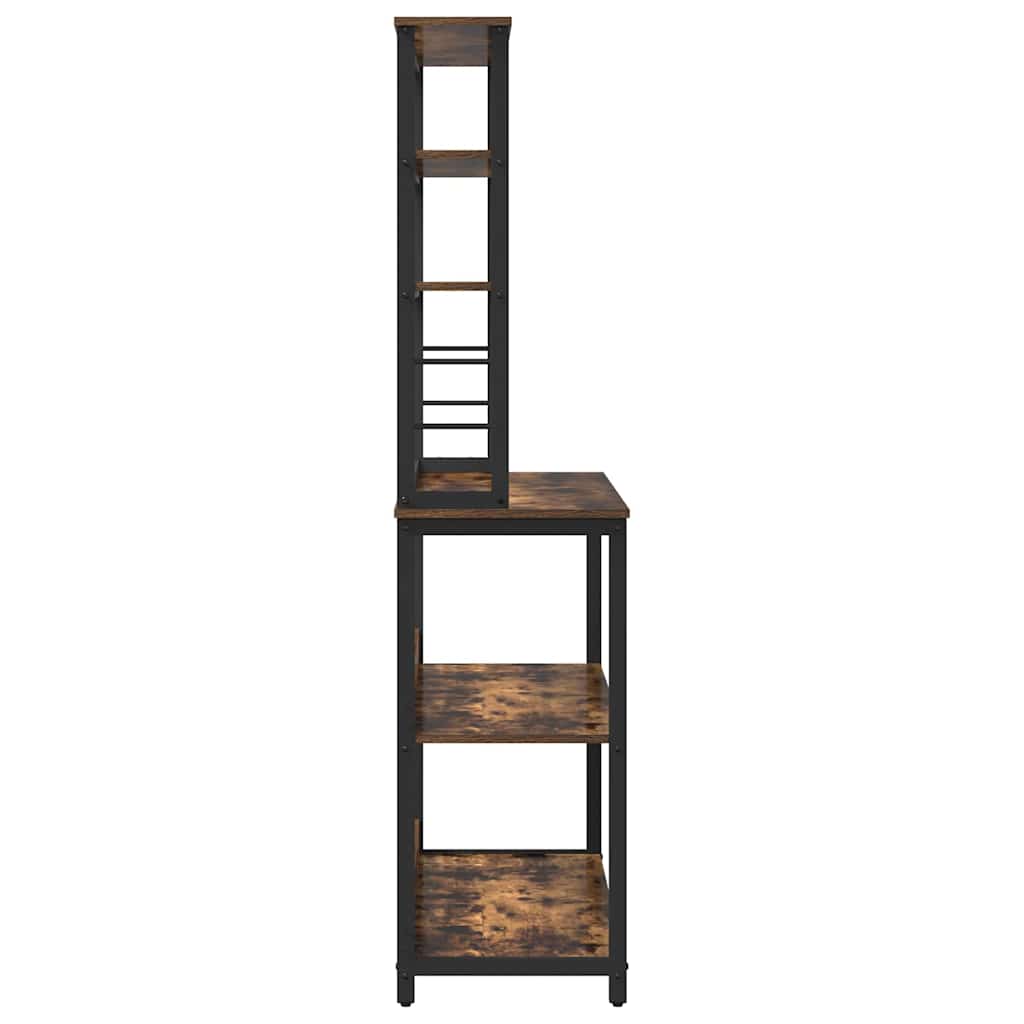 Keukenplank Gerookt eiken 100 x 40 x 168 cm Bewerkt hout
