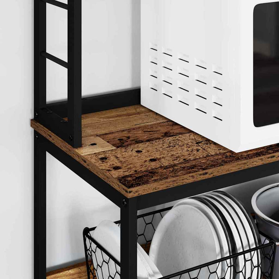 Keukenplank Oud Hout 100 x 40 x 168 cm Bewerkt hout