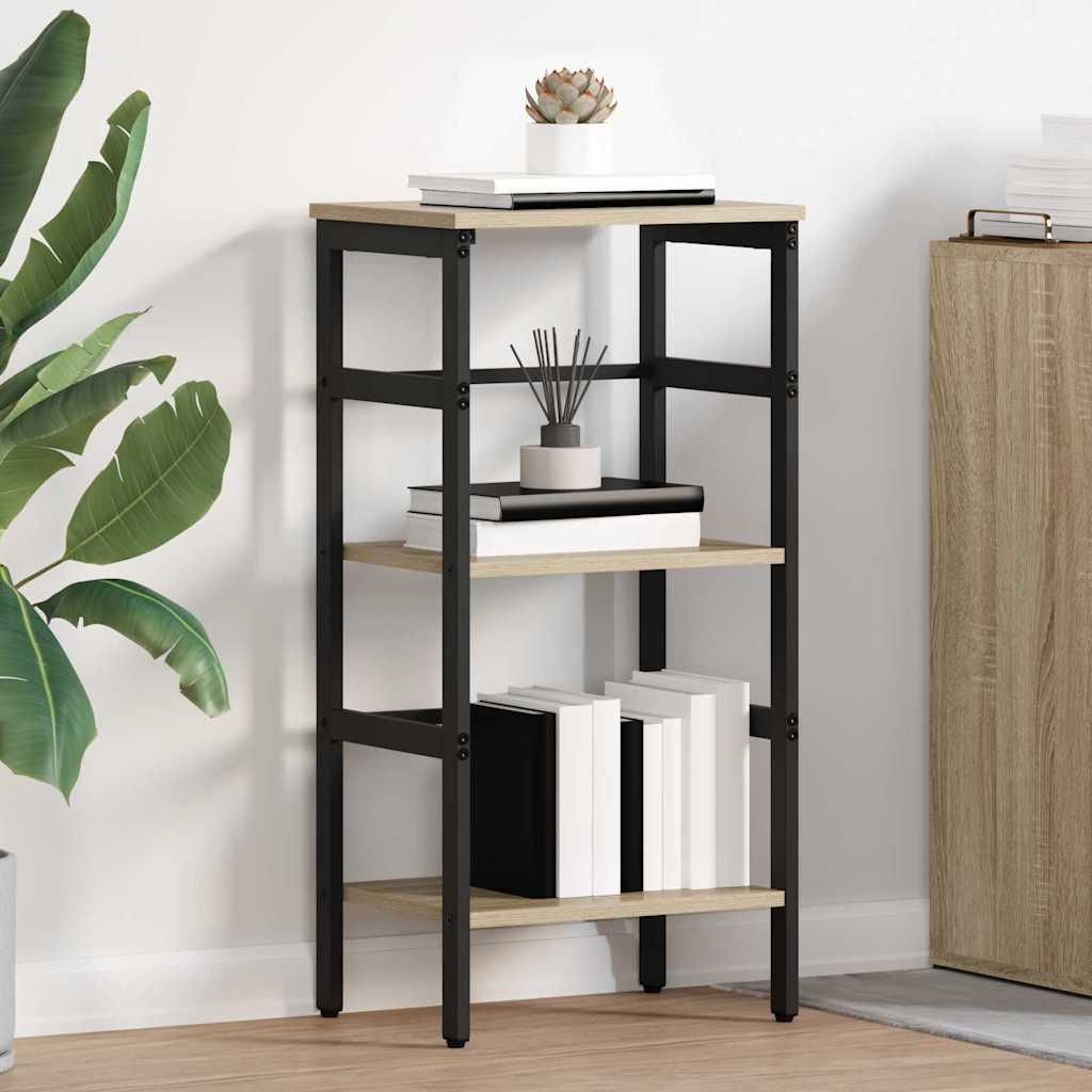 Boekenkast Sonoma Eiken 40 x 29,5 x 81 cm Bewerkt hout