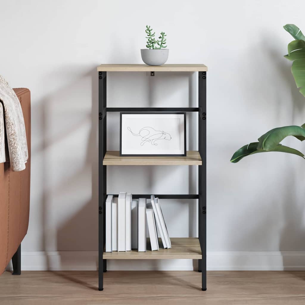 Boekenkast Sonoma Eiken 40 x 29,5 x 81 cm Bewerkt hout