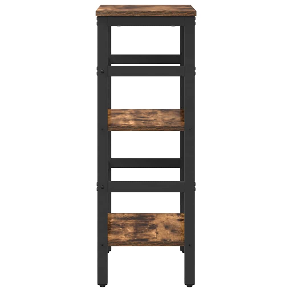 Boekenkast Gerookt eiken 40 x 29,5 x 81 cm Bewerkt hout