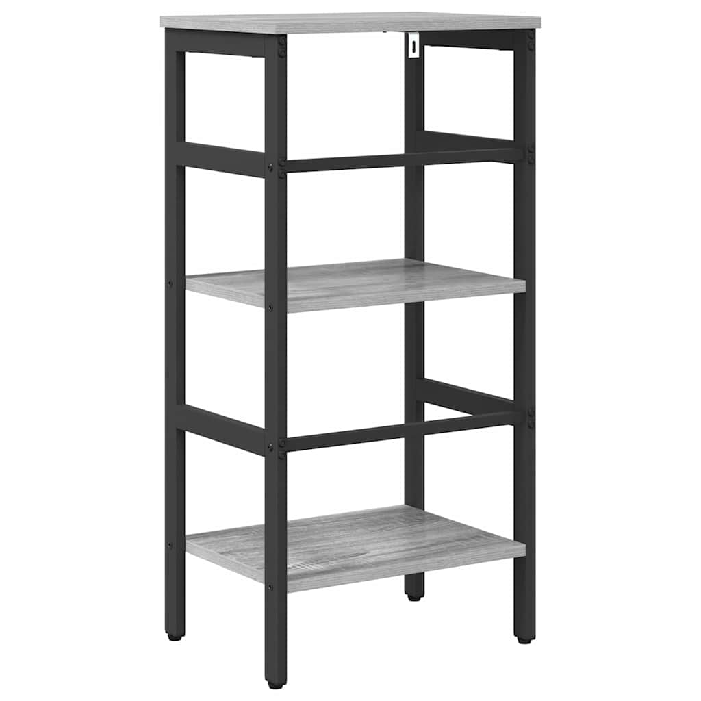 Boekenkast Grijs Sonoma 40 x 29,5 x 81 cm Bewerkt hout