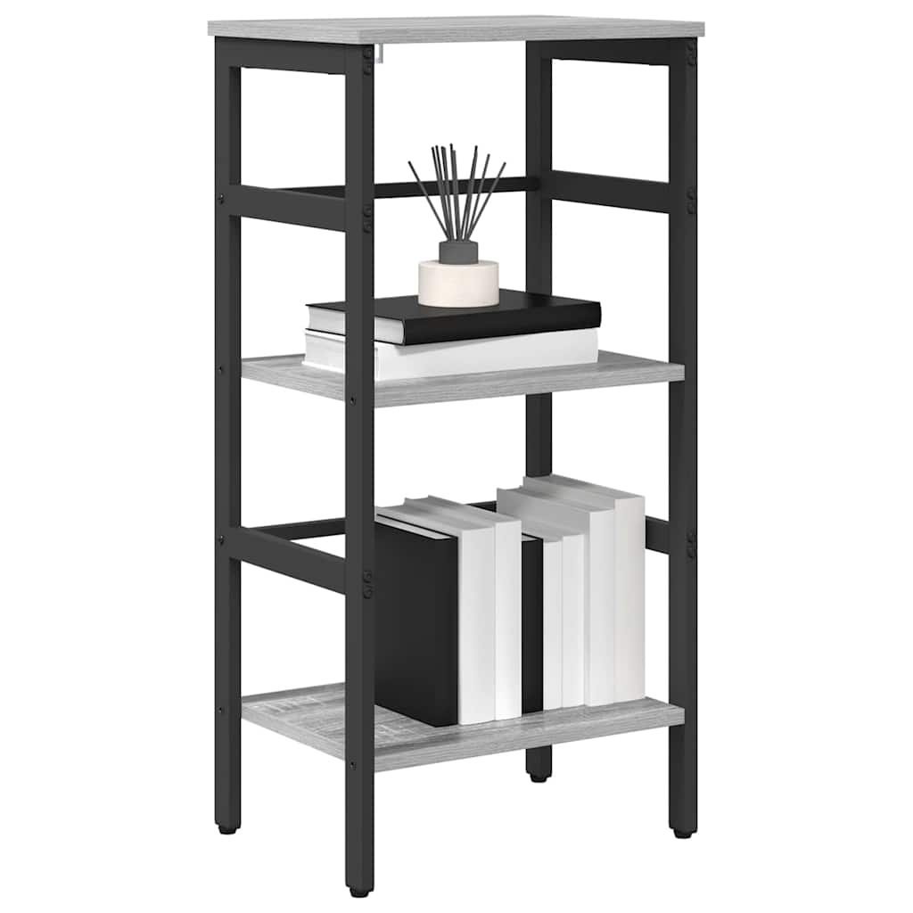 Boekenkast Grijs Sonoma 40 x 29,5 x 81 cm Bewerkt hout