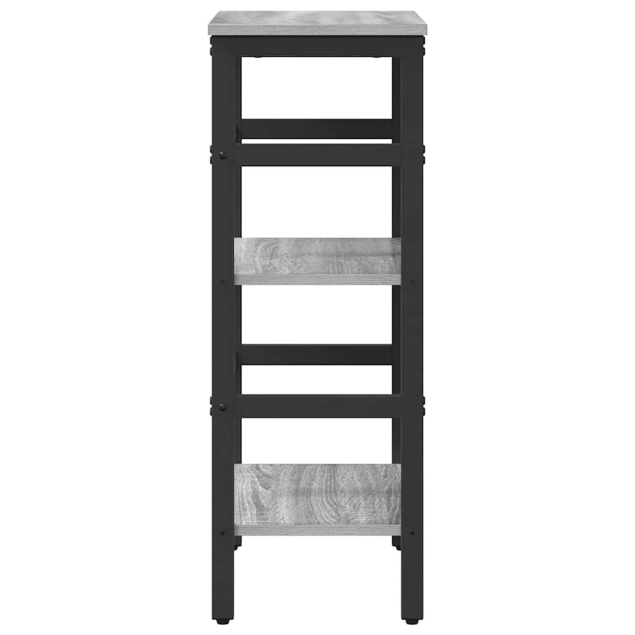 Boekenkast Grijs Sonoma 40 x 29,5 x 81 cm Bewerkt hout