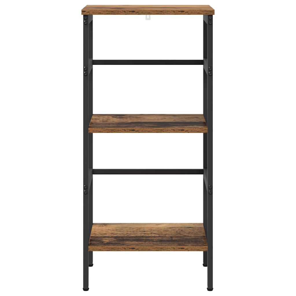 Boekenkast Oud Hout 40 x 29,5 x 81 cm Bewerkt hout