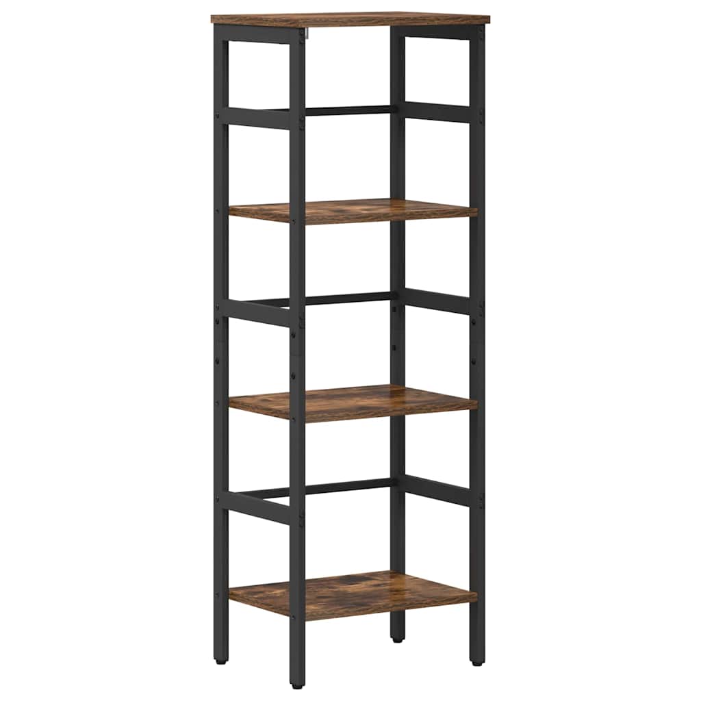 Boekenkast Gerookt eiken 40 x 29,5 x 115 cm Bewerkt hout