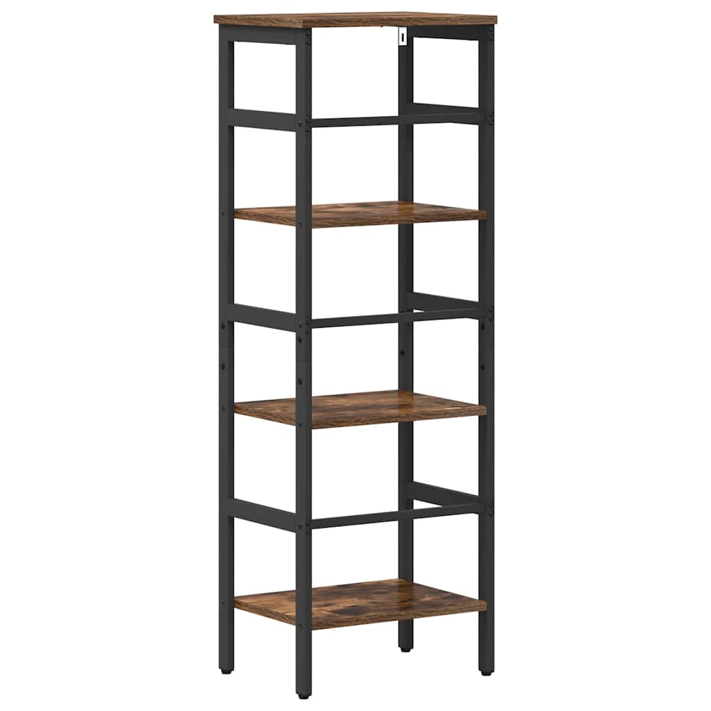 Boekenkast Gerookt eiken 40 x 29,5 x 115 cm Bewerkt hout