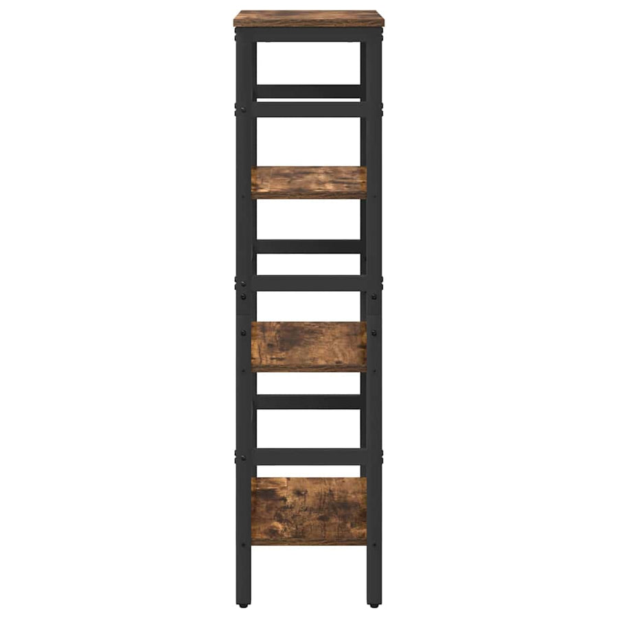 Boekenkast Gerookt eiken 40 x 29,5 x 115 cm Bewerkt hout