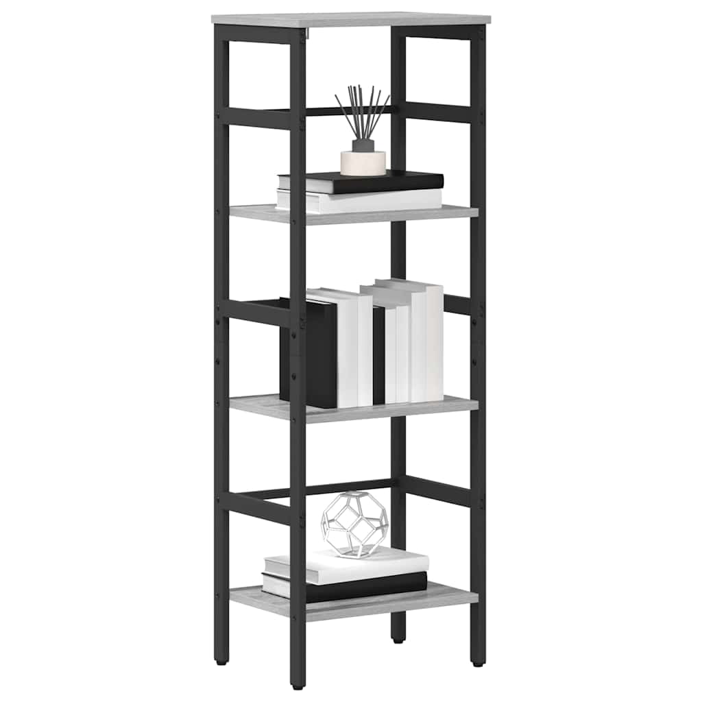 Boekenkast Grijs Sonoma 40 x 29,5 x 115 cm Bewerkt hout