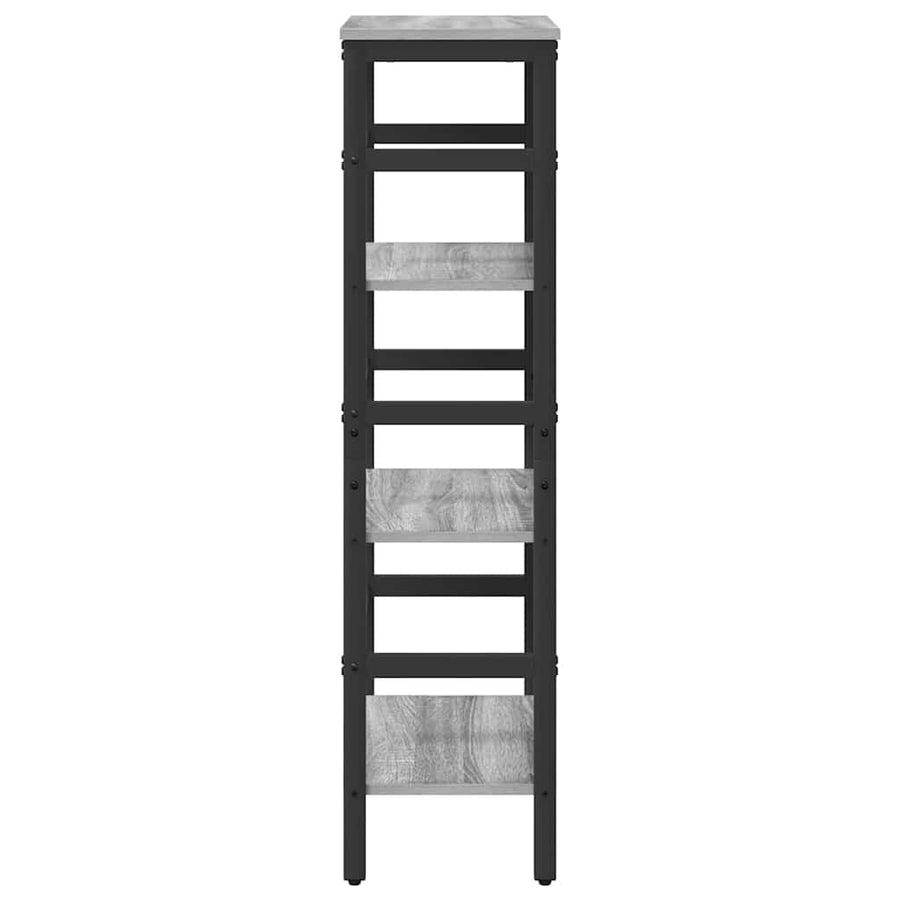 Boekenkast Grijs Sonoma 40 x 29,5 x 115 cm Bewerkt hout