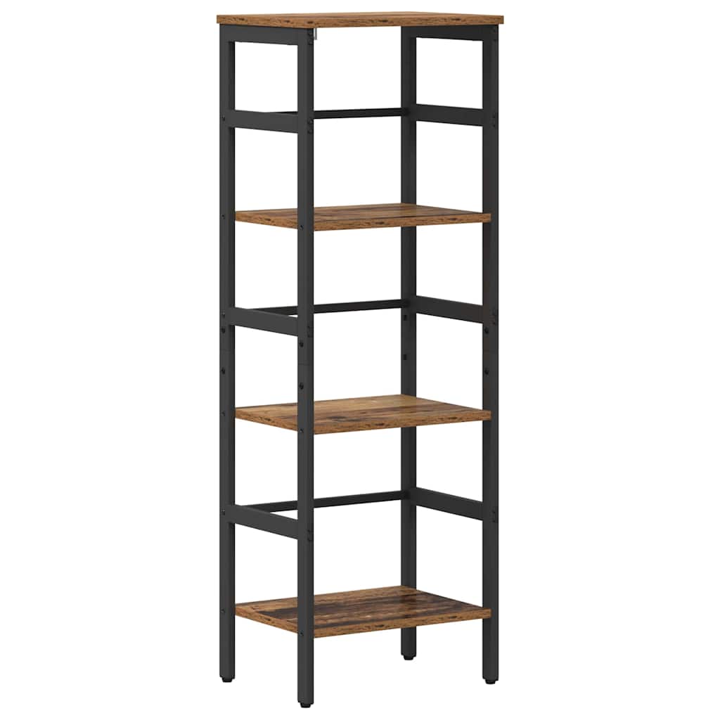 Boekenkast Oud Hout 40 x 29,5 x 115 cm Bewerkt hout