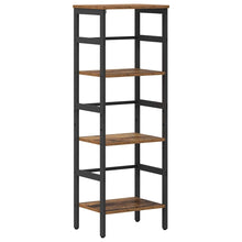 Boekenkast Oud Hout 40 x 29,5 x 115 cm Bewerkt hout