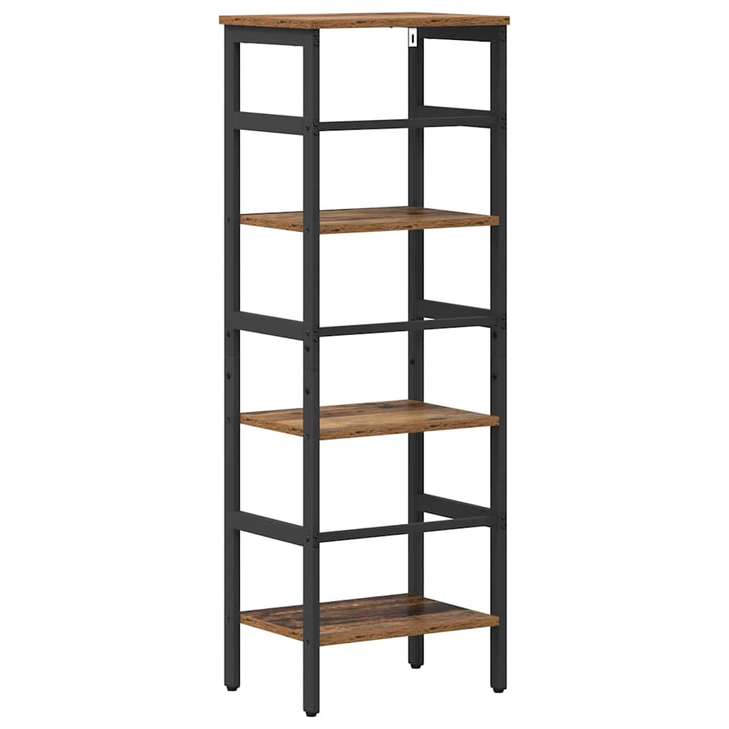 Boekenkast Oud Hout 40 x 29,5 x 115 cm Bewerkt hout