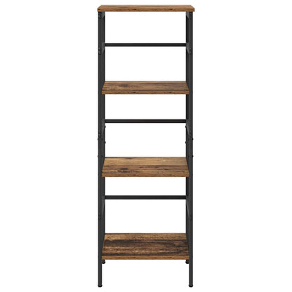 Boekenkast Oud Hout 40 x 29,5 x 115 cm Bewerkt hout