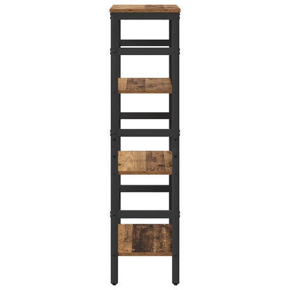 Boekenkast Oud Hout 40 x 29,5 x 115 cm Bewerkt hout