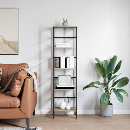 Boekenkast Sonoma Eiken 40 x 29,5 x 149 cm Bewerkt hout