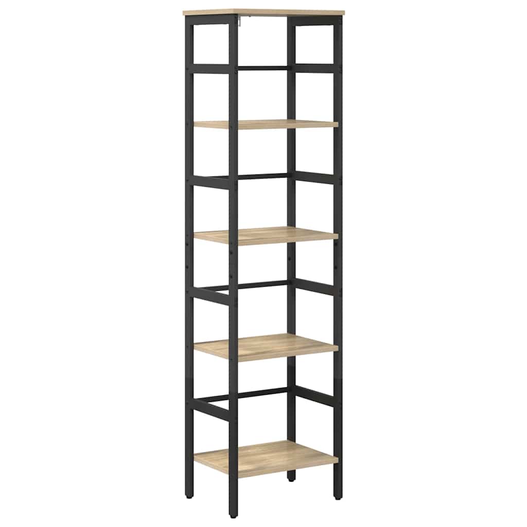 Boekenkast Sonoma Eiken 40 x 29,5 x 149 cm Bewerkt hout