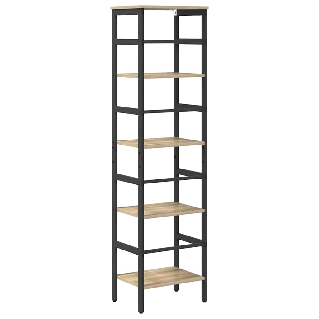 Boekenkast Sonoma Eiken 40 x 29,5 x 149 cm Bewerkt hout