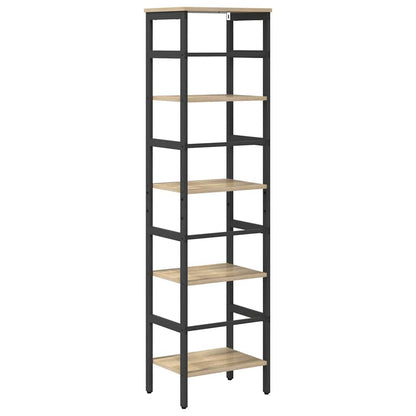 Boekenkast Sonoma Eiken 40 x 29,5 x 149 cm Bewerkt hout